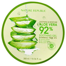 Load image into Gallery viewer, Nature Republic, Soothing &amp; Moisture Aloe Vera 92% Soothing Gel, 10.56 fl oz (300 ml)
