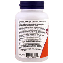 Load image into Gallery viewer, Now Foods, Aloe Vera Gels, 250 Softgels
