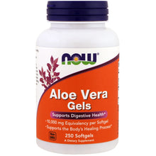 Load image into Gallery viewer, Now Foods, Aloe Vera Gels, 250 Softgels
