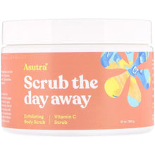 Load image into Gallery viewer, Asutra, Scrub The Day Away, Exfoliating Body Scrub, Vitamin C Scrub, 12 oz (350 g)

